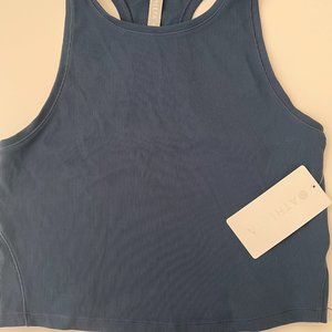 Athleta Rib Shanti Crop Tank